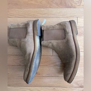 Common Projects Chelsea Tan Suede boots